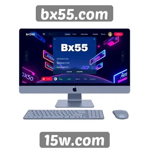 Análise da interface do usuário do bx55.com